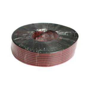 COMMANDER Speaker Wire #18 100meters (Blk/Red) 18SWBR62/100M