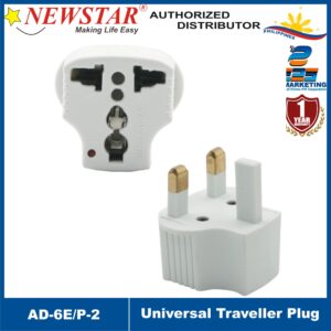 Newstar Universal Traveller Plug for Hong Kong 10A Max Package AD-6E/P-2