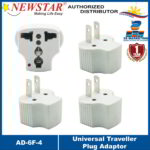 Newstar Universal Traveller Plug for USA 10A Max Package AD-6F/P-6