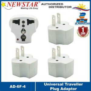 Newstar Universal Traveller Plug for USA 10A Max Package AD-6F/P-6