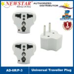 Newstar Universal Traveller Plug for China 10A Max Package AD-6R/P-3