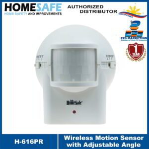 HomeSafe Wireless Motion Sensor with Adjustable Angle H-616PR