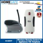Home Safe Wireless Remote Control for Appliances Via Telephone H-685T