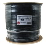 COMMANDER RG6 305M Tri-shield Coaxial Cables 128 Strands XEBD-RG6/305B
