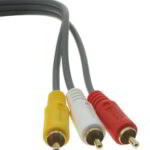 COMMANDER 3 RCA Plugs Cord XLA-383/5.0
