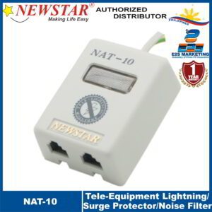 Newstar Tele-Equipment Lightning/Surge Protector & Noise Filter NAT-10