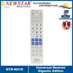 Newstar Universal Remote Gigantic Edition (White) NTR-W21E