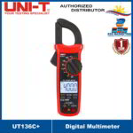 UNI-T Digital Multemeter UT136C+ Auto Power Off Meter AC DC Voltage Current Ohm Diode Cap Hz of Test Diode Multimeter UT-136C+