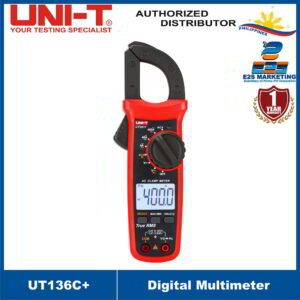 UNI-T Digital Multemeter UT136C+ Auto Power Off Meter AC DC Voltage Current Ohm Diode Cap Hz of Test Diode Multimeter UT-136C+