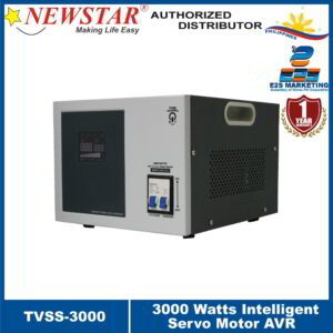Newstar Intelligent Servo Motor AVR 3000 Watts Multi-color TVSS-3000