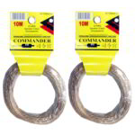 COMMANDER Transparent Wire #22 10meters 22TSW28/10M