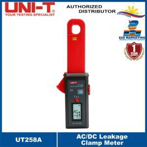 UNI-T UT258A AC/DC Leakage Clamp Meter Measures 0mA~60A AC/DC Leakage Current with Zero mode, φ7mm Jaw and RS-232 Interface UT-258A