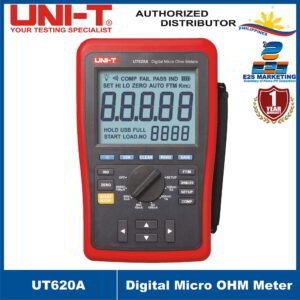 UNI-T UT620A Digital Micro Ohm Meter Comparison Measurement with Upper and Lower Limits UT-620A